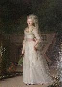 Jens Juel Portrait of Prinsesse Louise Auguste of Denmark Spain oil painting artist